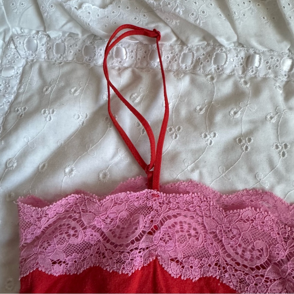Rare Y2K Phi Beta Pink Victoria’s Secret PINK Cami - Picture 3 of 8
